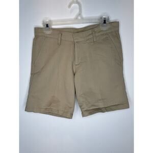 Six Flags Women’s Size 6 Classic Fit Beige Uniform Shorts